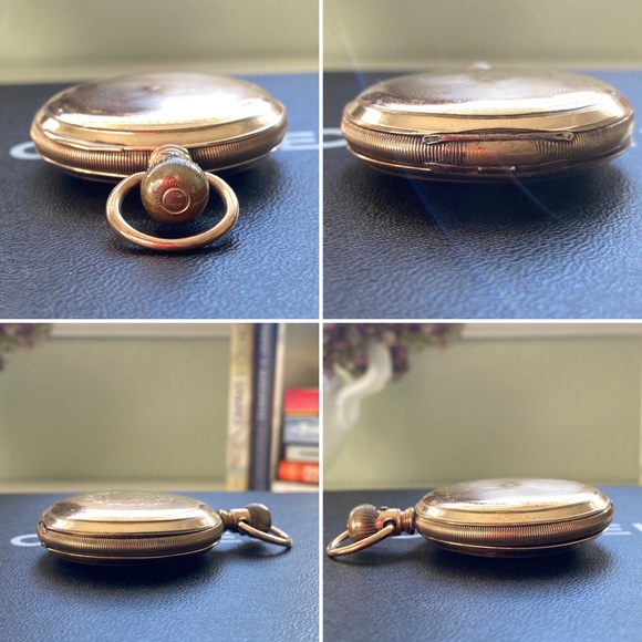 SOLD🚫Elgin Gold Keystone Hunter Case Pocket Watch - Picture 6 of 12